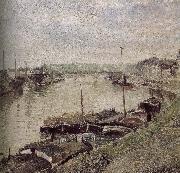Camille Pissarro port oil painting artist